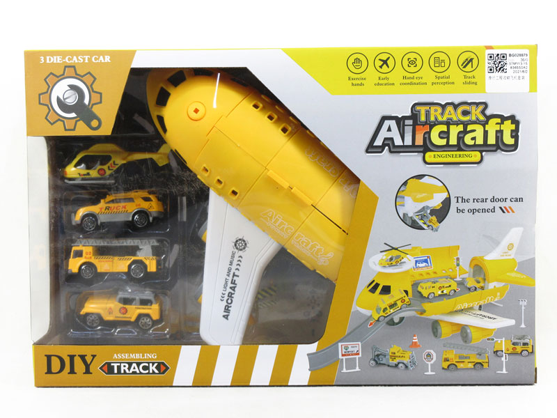Free Wheel Engineering Storage Aircraft Set toys