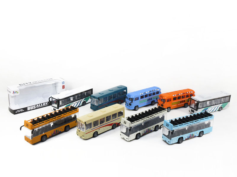 Die Cast Bus Free Wheel(3S6C) toys