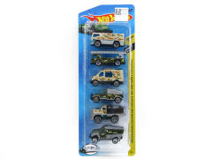 Die Cast Car Set Free Wheel(6in1) toys