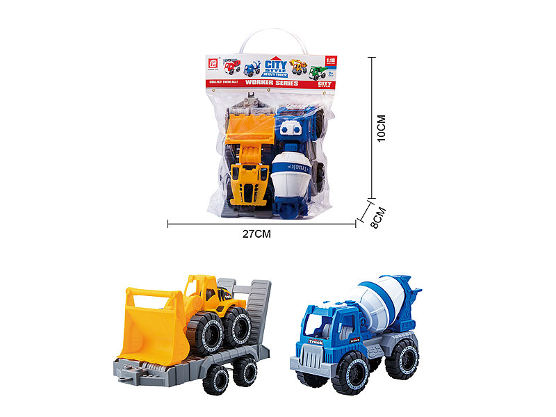 Free Wheel Construction Truck toys