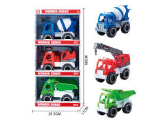 Free Wheel Construction Truck(3in1) toys