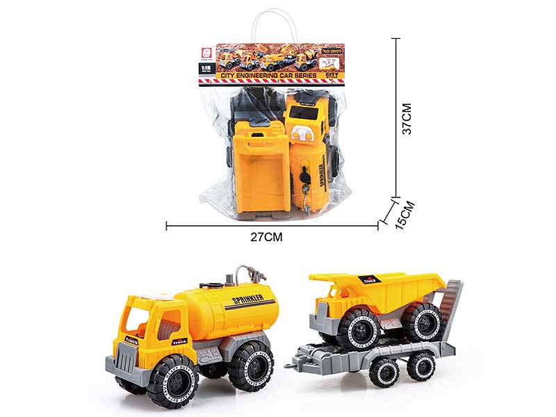 Free Wheel Construction Truck toys