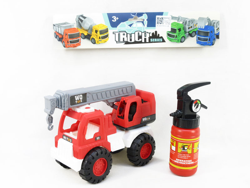 Free Wheel Fire Engine & Fire Extinguisher toys