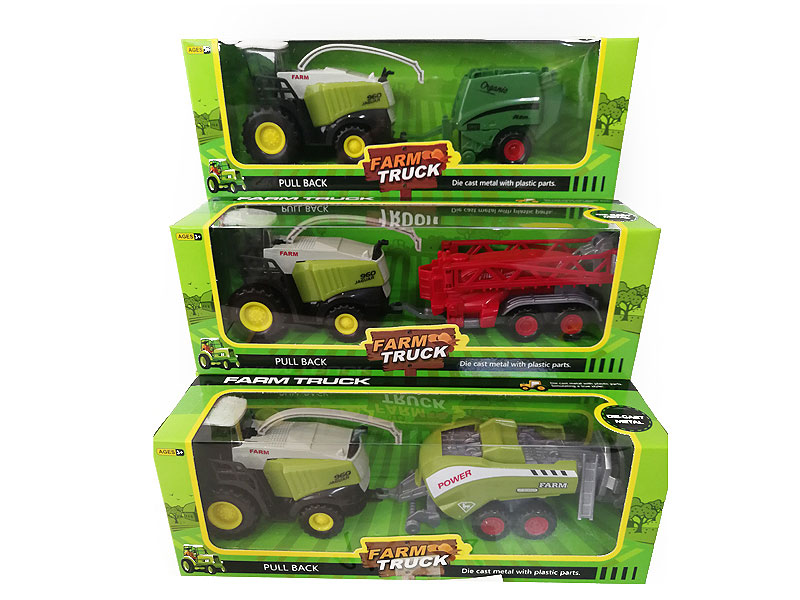 Die Cast Farmer Truck Free Wheel(3S) toys