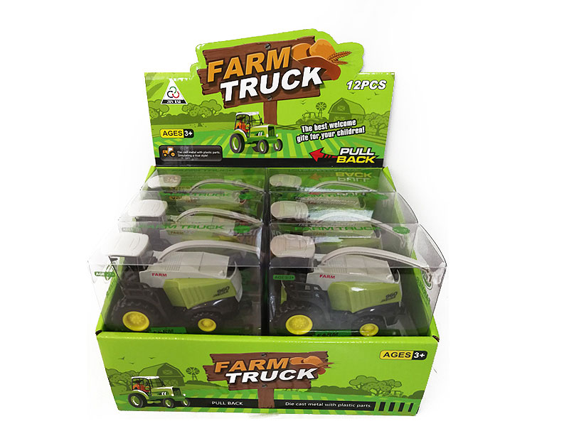 Die Cast Farmer Truck Free Wheel(12in1) toys