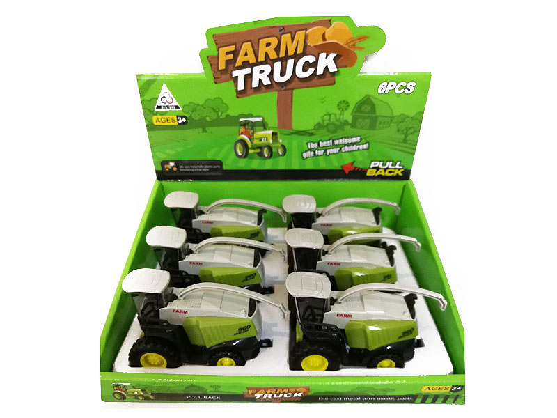 Die Cast Farmer Truck Free Wheel(6in1) toys