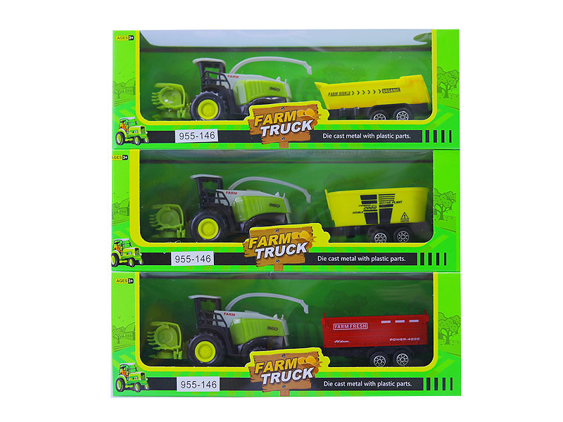 Die Cast Farmer Truck Free Wheel(3S) toys