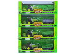 Die Cast Farmer Truck Free Wheel(4S)