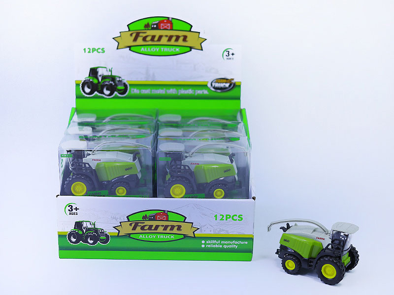 Die Cast Farmer Truck Free Wheel(12in1) toys