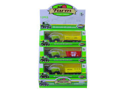 Die Cast Farmer Truck Free Wheel(12in1)