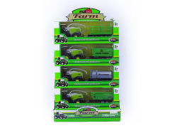 Die Cast Farmer Truck Free Wheel(12in1)