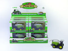 Die Cast Farmer Truck Free Wheel(12in1)