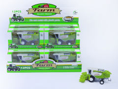 Die Cast Farmer Truck Free Wheel(12in1)