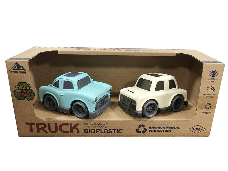 Free Wheel Cartoon Car(2in1) toys
