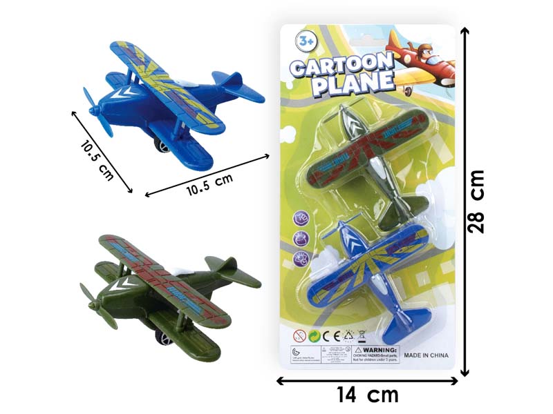 Free Wheel Airplane(2in1) toys
