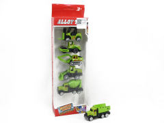 Die Cast Farmer Truck Free Wheel(6in1)