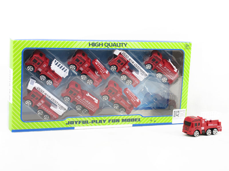 Free Wheel Fire Engine(8in1) toys