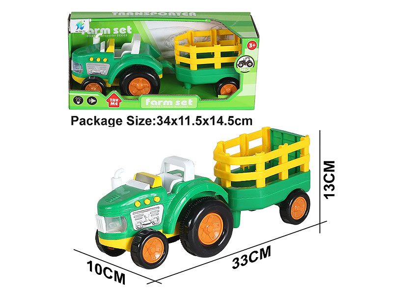 Free Wheel Farm Truck W/L_M toys