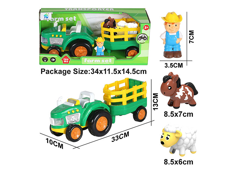 Free Wheel Farm Truck W/L_M toys