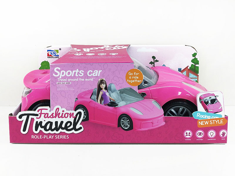 Free Wheel Sports Car W/L_M toys