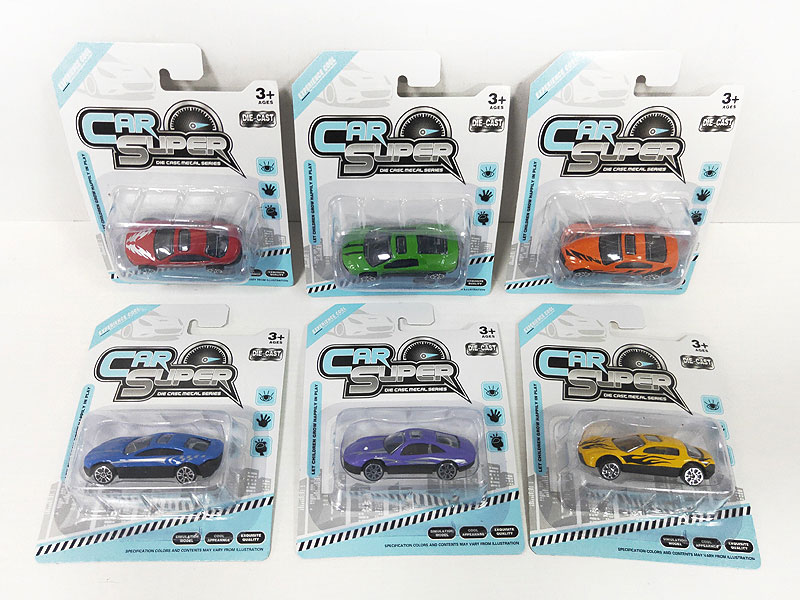 Die Cast Car Free Wheel(6S) toys