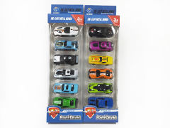 Die Cast Car Free Wheel(6in1)