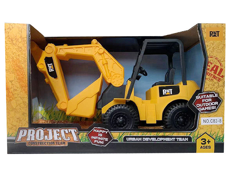 Free Wheel Construction Truck toys