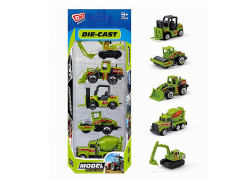 Die Cast Farmer Truck Free Wheel(5in1)