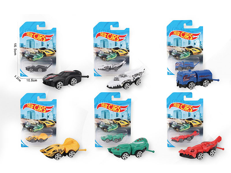 1:64 Die Cast Car Free Wheel(6S) toys