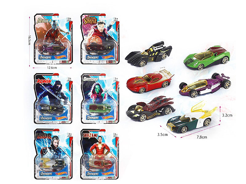 Die Cast Car Free Wheel(6S) toys