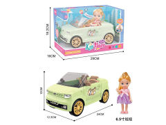 Free Wheel Sports Car & Doll