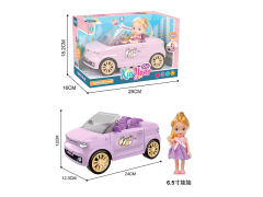 Free Wheel Sports Car & Doll