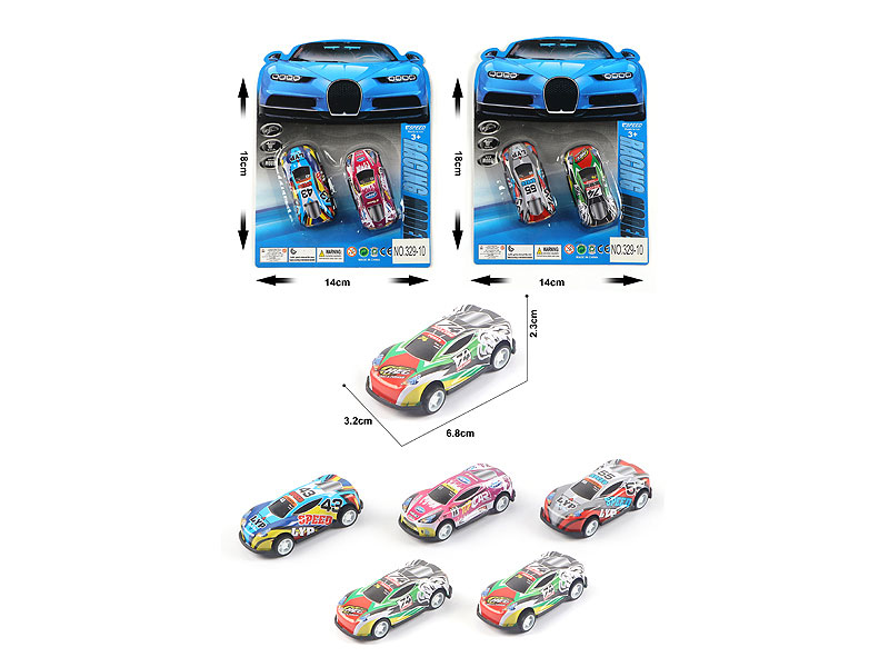 1:64 Free Wheel Racing Car(2in1) toys