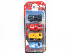 Die Cast Car Free Wheel(4in1) toys