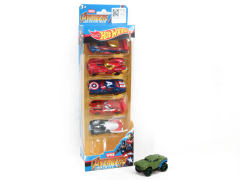 Die Cast Car Free Wheel(6in1) toys