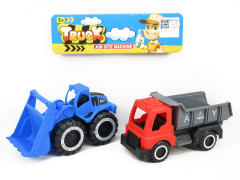 Free Wheel Construction Truck(2in1) toys