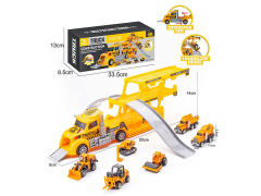 Free Wheel Engineering Eontainer Truck Set toys