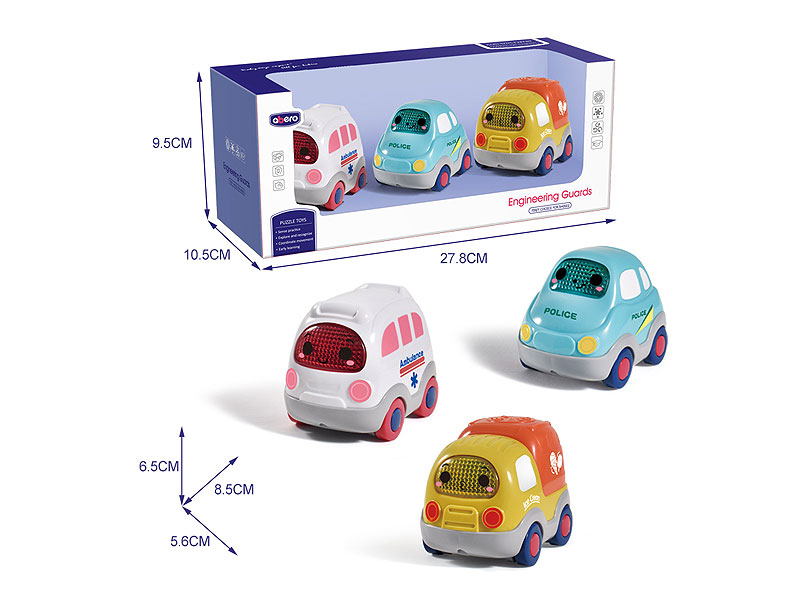 Free Wheel Car W/L_M(3in1) toys