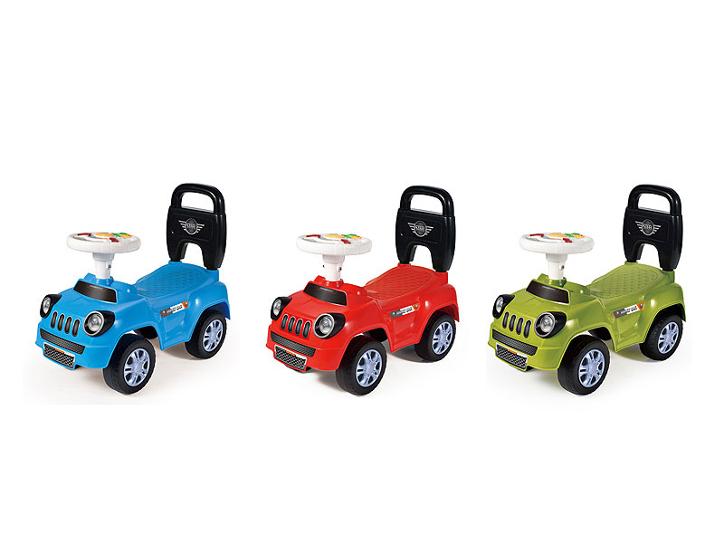 Free Wheel Baby Car W/M(3C) toys