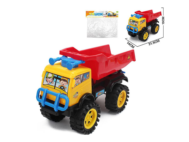 Free Wheel Construction Truck toys