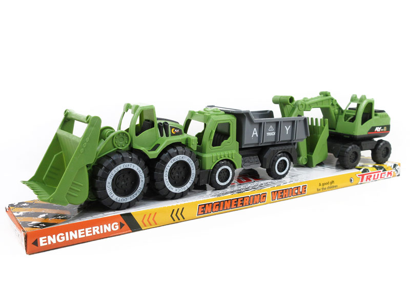 Free Wheel Construction Truck(3in1) toys