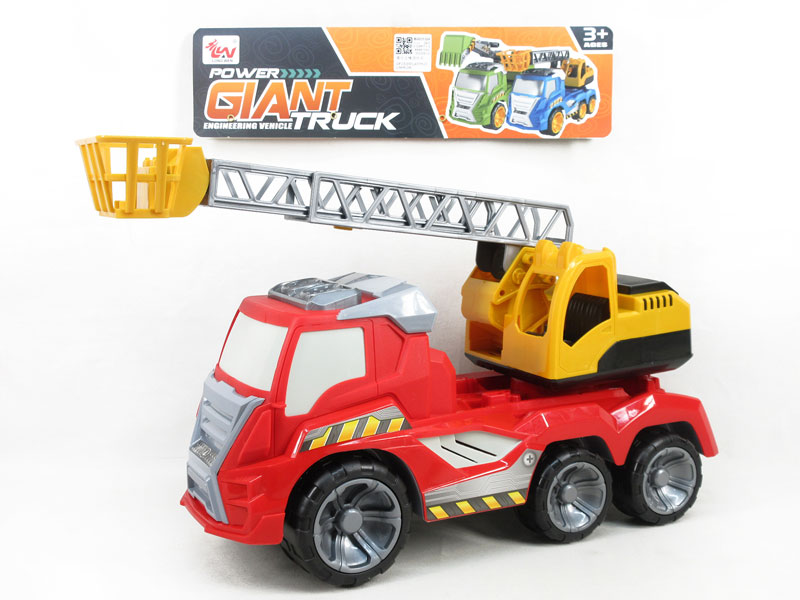 Free Wheel Fire Engine(2C) toys