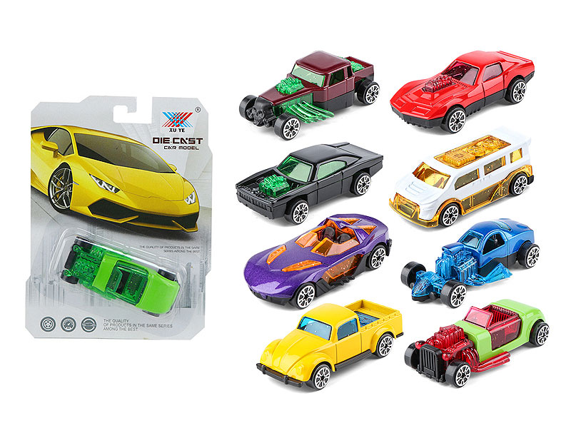1:64 Die Cast Car Free Wheel(8S8C) toys