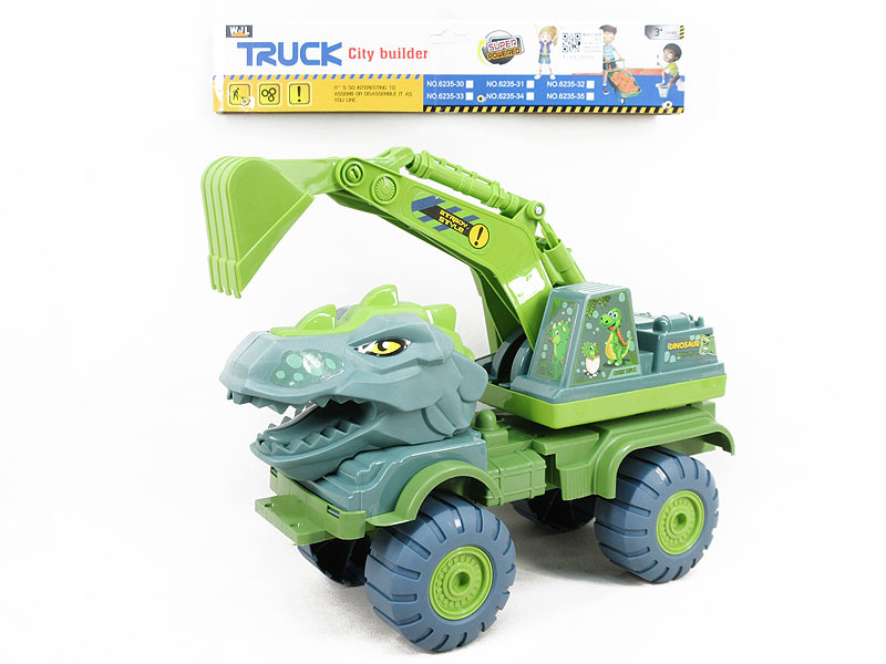 Free Wheel Construction Truck toys