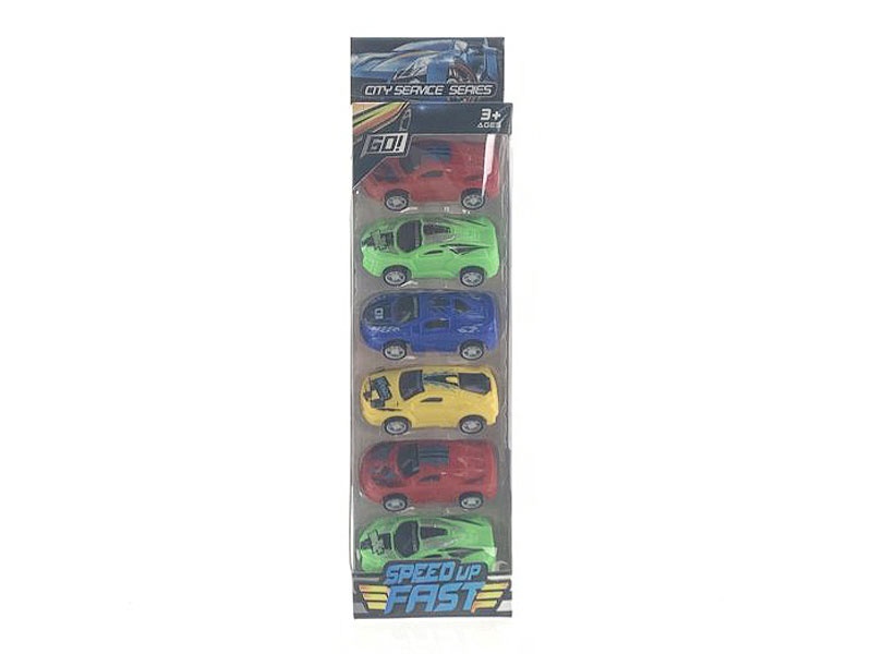 Free Wheel Car(6in1) toys