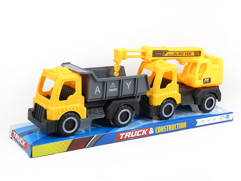 Free Wheel Construction Truck(2in1) toys