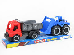 Free Wheel Construction Truck(2in1) toys