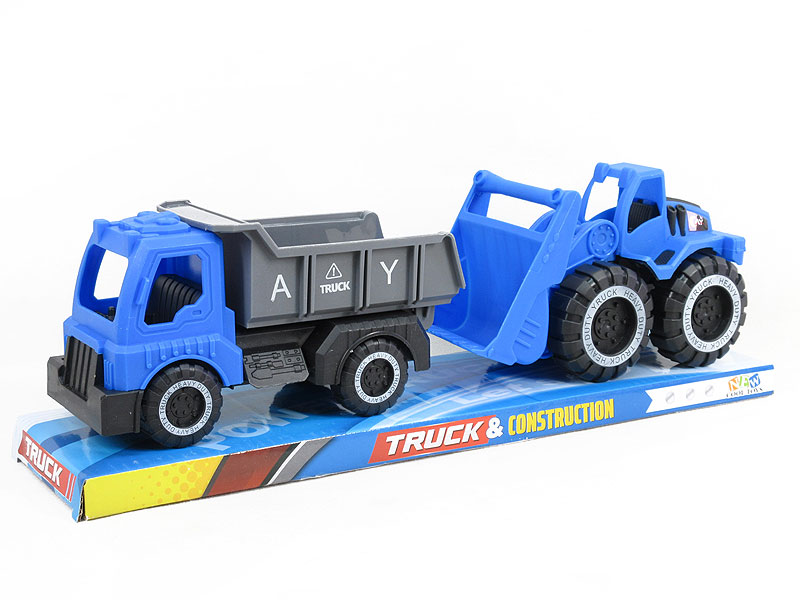 Free Wheel Construction Truck(2in1) toys