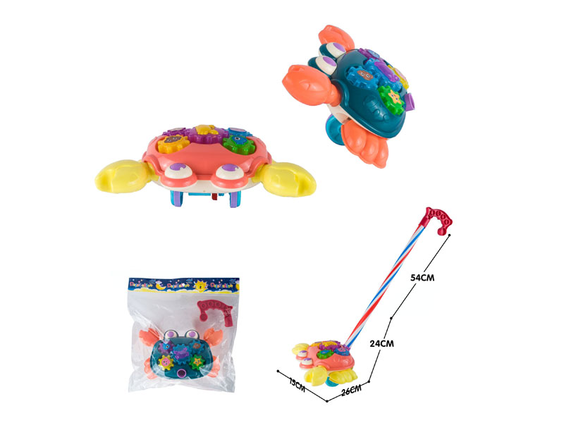 Push Crab W/L(2C) toys