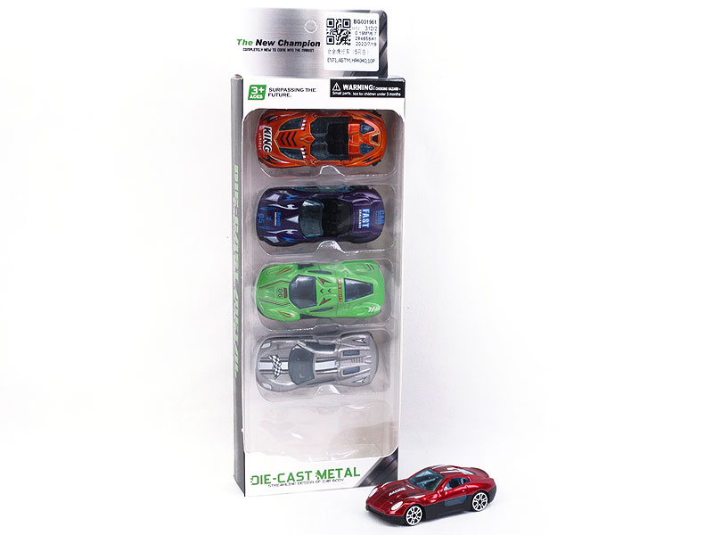 Die Cast Car Free Wheel(5in1) toys